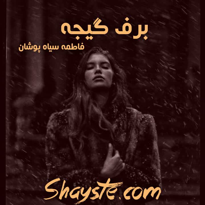 دانلود رمان برف گیجه به قلم فاطمه سیاه پوشان با لینک مستقیم دانلود رمان برف گیجه به قلم فاطمه سیاه پوشان با لینک مستقیم